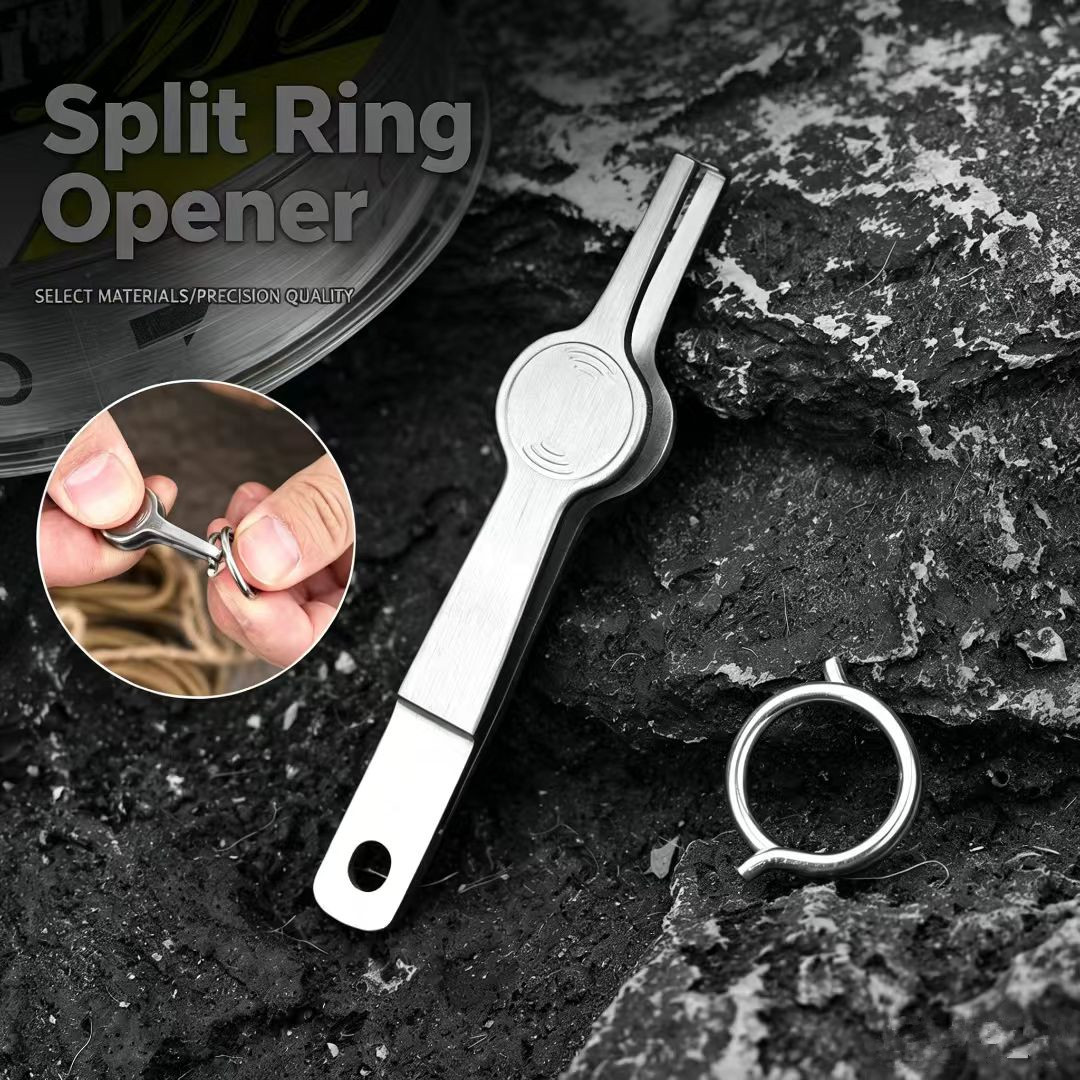 Fishing Line Cutter - Split Ring Opener Fishing Tool, Stainless