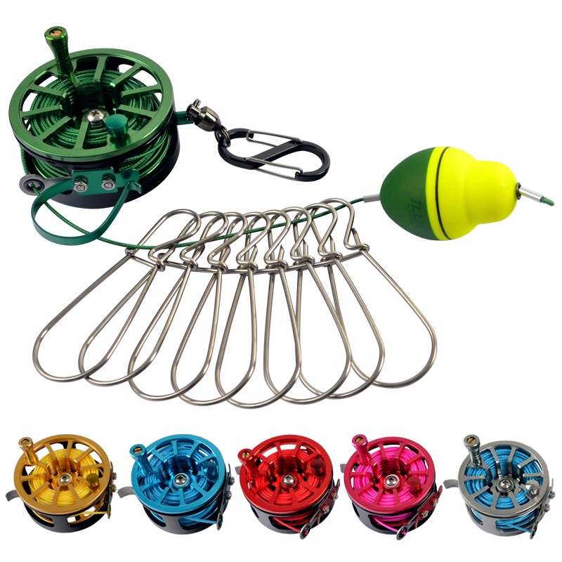 Fishing Line Dispenser - New Portable Fishing Lock Buckle with