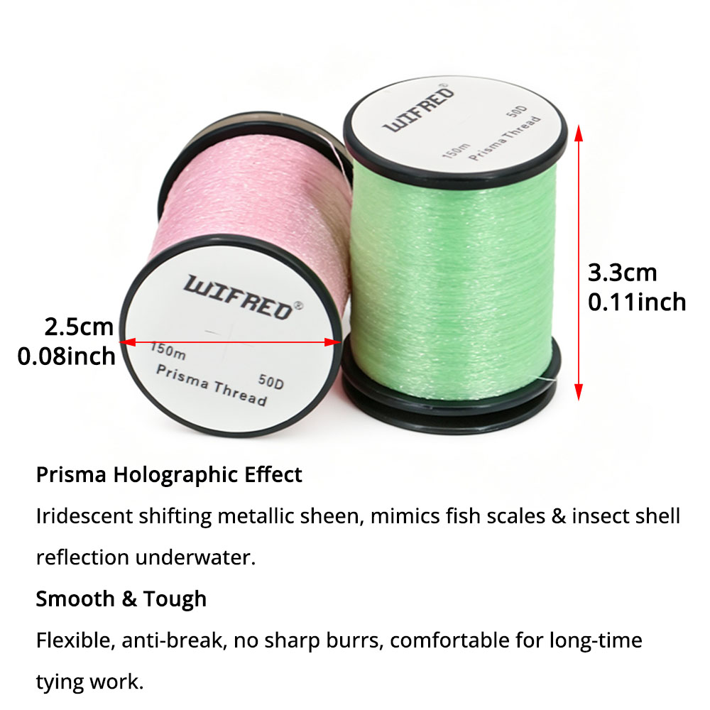  50D Prisma Fly Tying Thread  - Ice Fishing Line 评论和价格