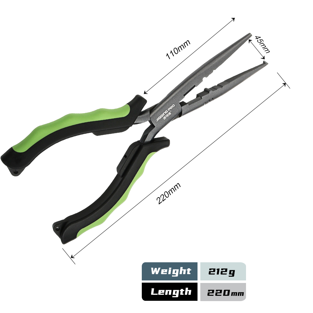 JIGGINGPRO Long Nose Fishing P - Freshwater Line 评论和价格