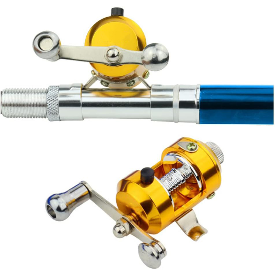 Mini Pocket Ice Fishing Rods P - Penn Reel Fierce 评论和价格