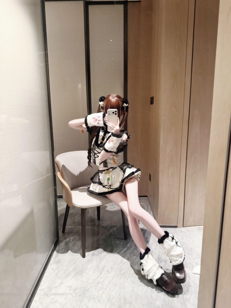 Sweet Kawaii 2 Piece Set Women - Fly Line 评论和价格
