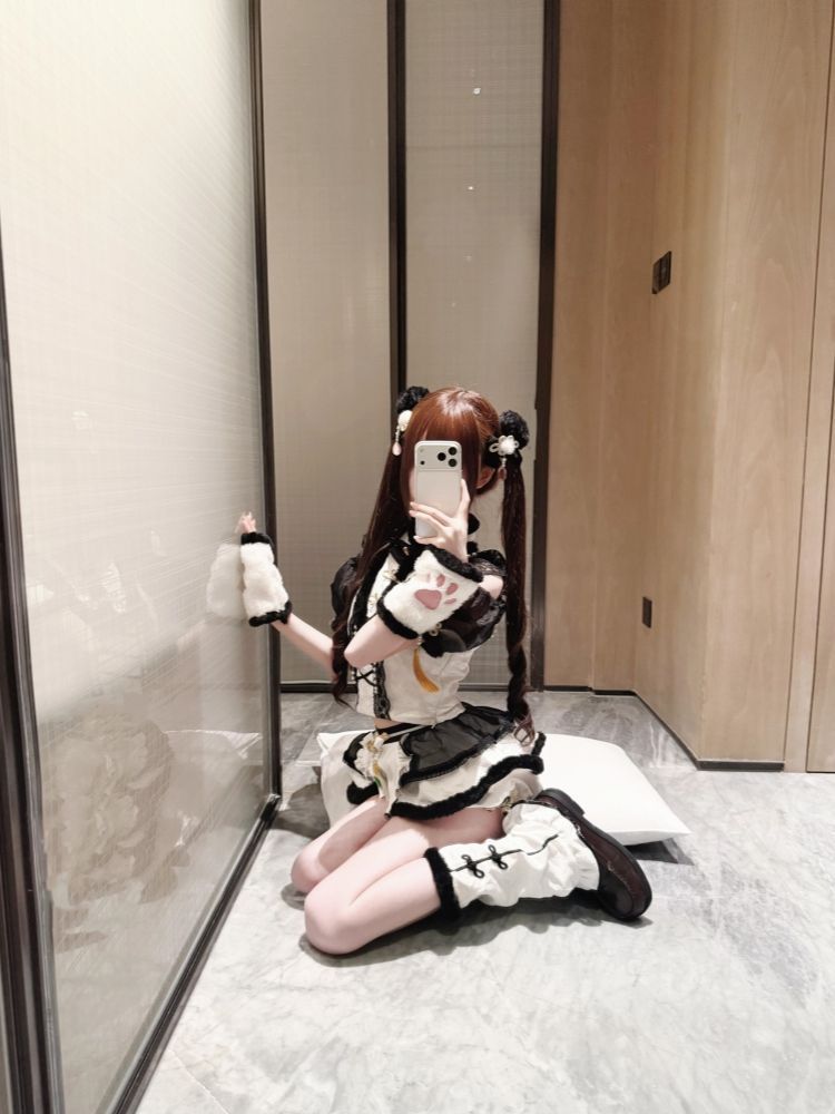 Sweet Kawaii 2 Piece Set Women - Fly Line 评论和价格