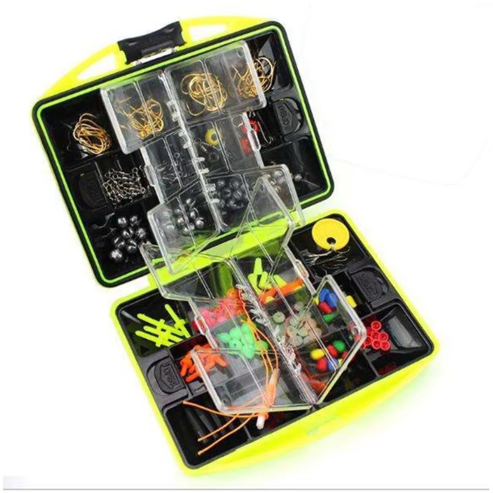 184pcs Fishing Accessories Kit - Freshwater Line 评论和价格