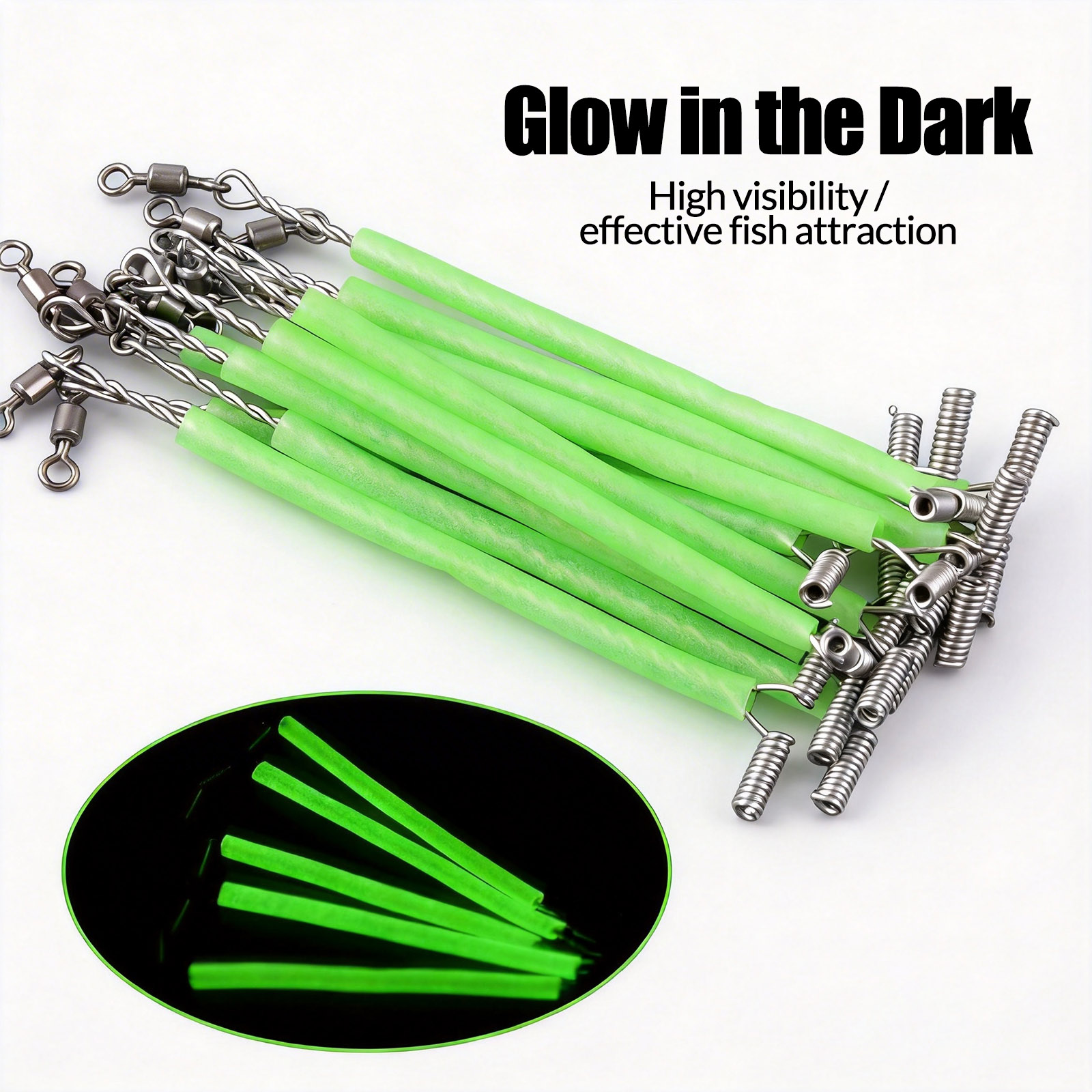 9KM 10pcs Fishing Wire Leader  - Leader Line 评论和价格