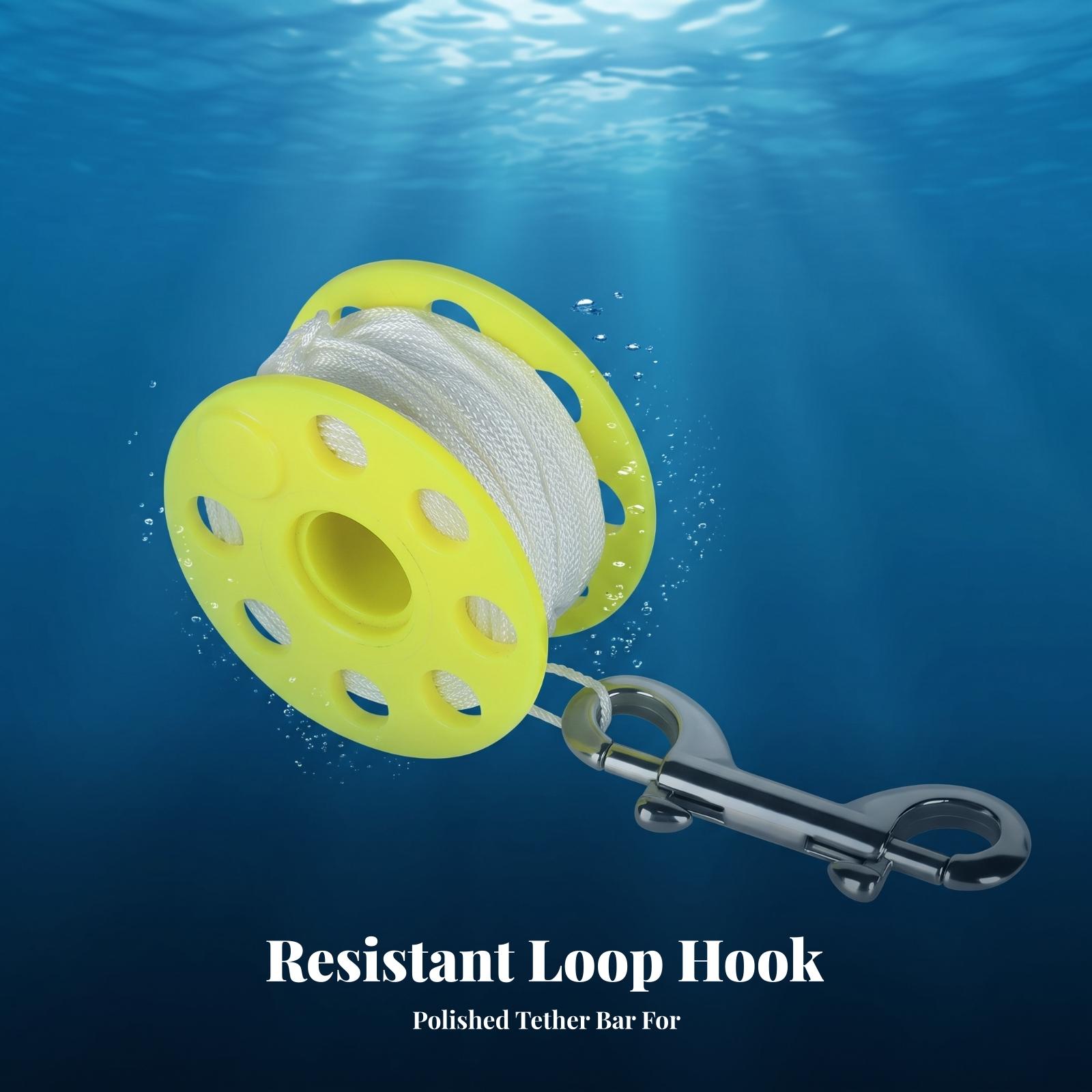 Compact Underwater Diving Spoo - Braided Line 评论和价格