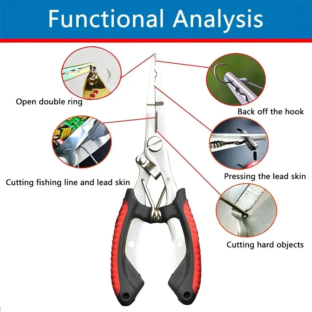 Stainless Steel Fishing Pliers - Fishing Line Cutter 评论和价格